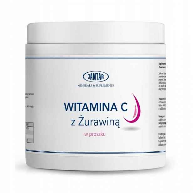 Jantar Vitamín C s brusinkami 300 g
