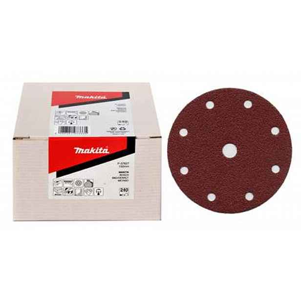 Makita - Brusný papír K100, průměr 150 mm, 50 ks P-37596