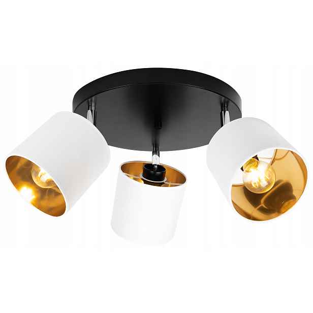 Závěsná Stropní Lampa Lustr Zlatý Stropní Svítidlo Led