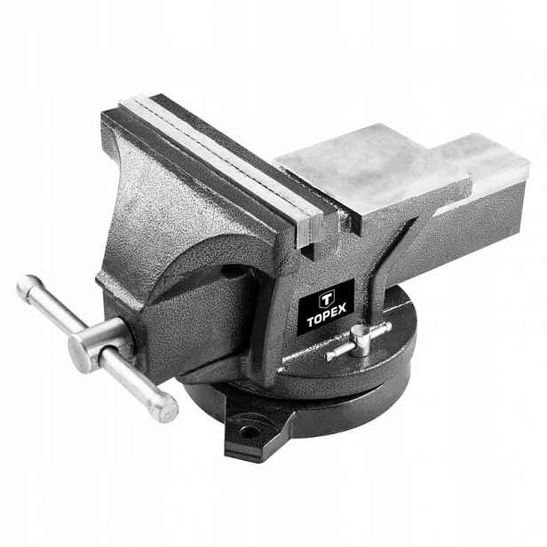 Topex Otočný zámečnický svěrák 200 mm 07A220