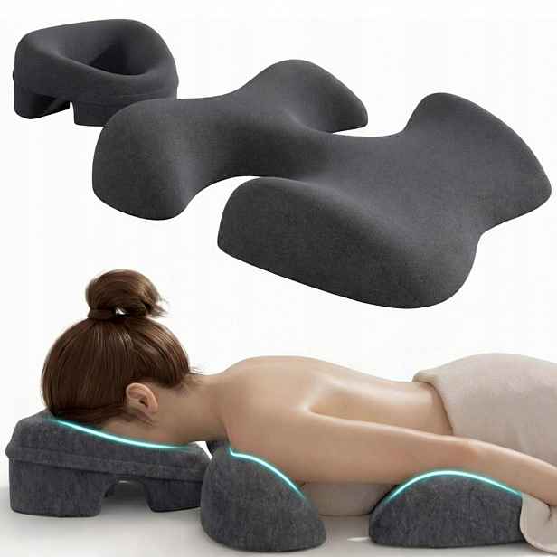 Ergonomická Polštář Pod Obličej Na Spaní Na Břiše Pro Masáž Polštář T