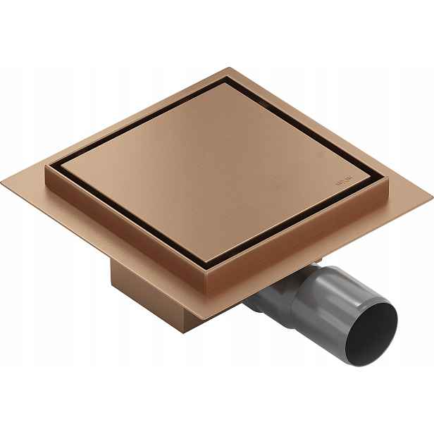 Čtvercový odtok Mexen Flat-Q 15 cm