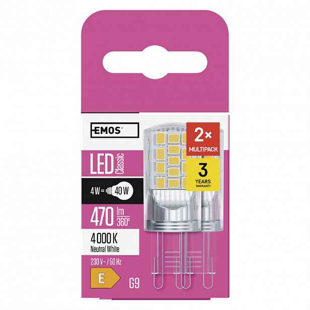 LED ŽÁROVKA G9