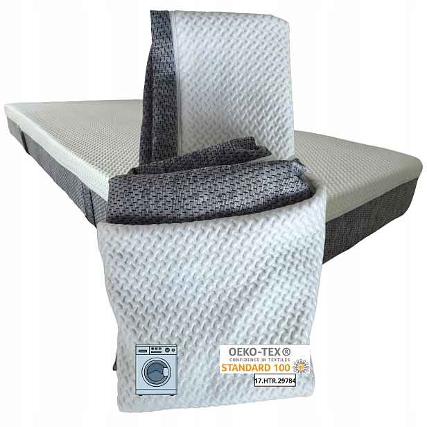 Povlak na matrace 200x90 Classic výška 16–22 cm zip 360° Oeko-tex