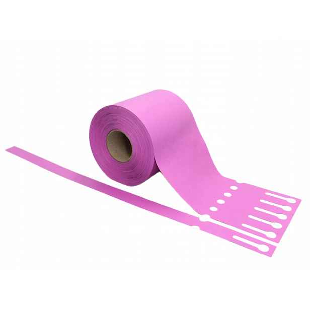 Smyčkové zahradnické/sadové etikety Fialové 400x20 mm (20x400)(60-190)