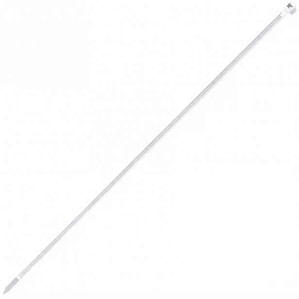Vázací pásky 4.8 x 300 mm bílé, nylon, 100 ks.