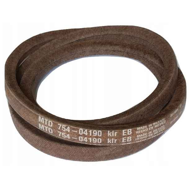 Pásek pro pohon nožů Mtd 754-04190 16 x 1454 mm, originál traktoru ridera, 76 cm