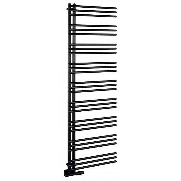 Aqualine Poseidon - Topné těleso 55x174 cm, 700 W, matná černá PS517B