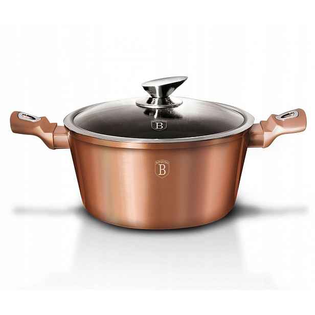 BH-1516N Hrnec granitový 28 cm Berlinger Haus Rose Gold Collection