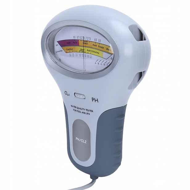 Tester Měřič Vody Do Bazénu Jaccuzi CL2 Ph Chloru Ph-metr Tester Kvality