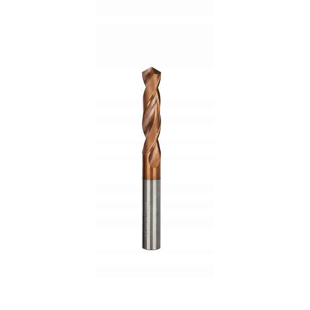 Vrták do kovu s karbidem Vhm 8,9 mm 65HRC Tialn