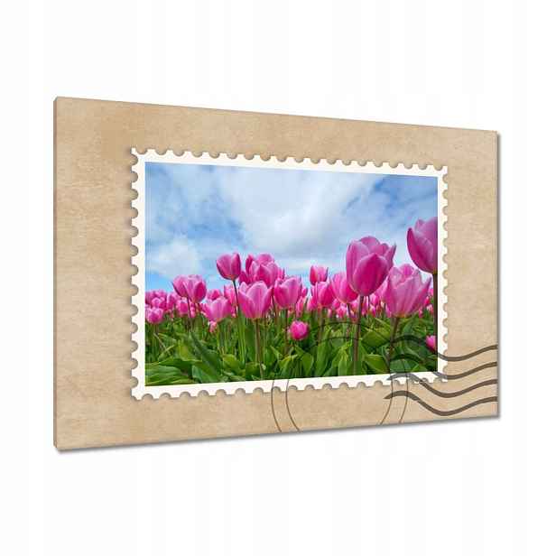 Obrazy 90x60 Tulipány na Valentýna