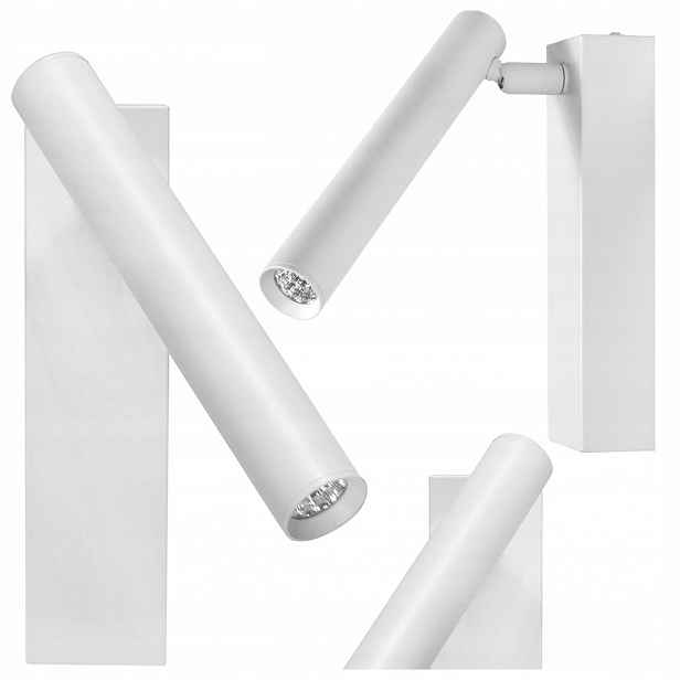 Nástěnná Lampa Moderní Pohyblivá Led 6W Bílá Variabilní Barva Světla Cct
