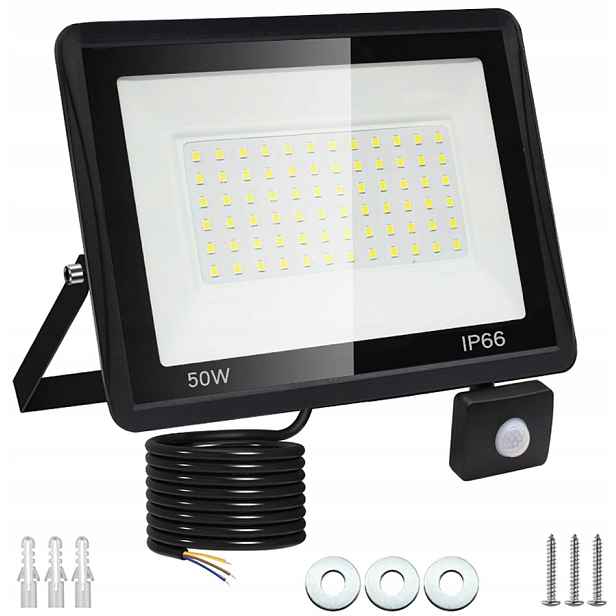 Studený bílý halogen 5500 lm 50 W