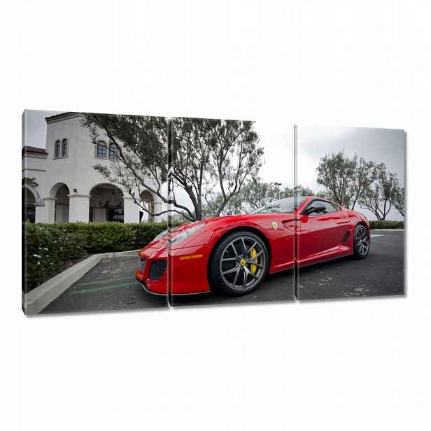 Obraz 120x60 Červené Ferarri