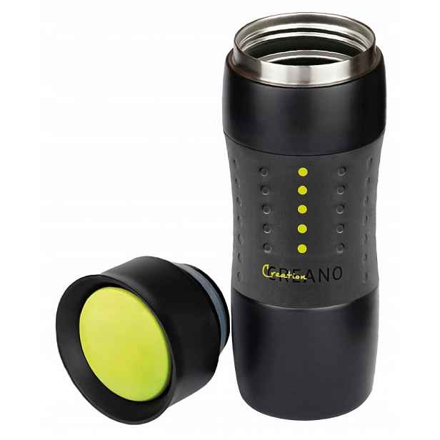 Premium Cestovní Termoska Termohrnek Na Klik Nerezová Ocel 420 ml Cr