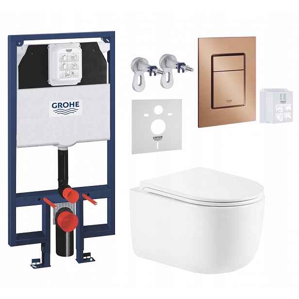 7v1 Wc Set, Stelaz Grohe Slim Wc Mísa Tornado Imprese Tlačítko