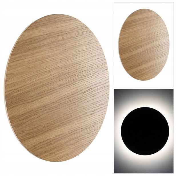 Hnědá nástěnná lampa Luna je moderní do předsíně v loftovém stylu Tk Lighting