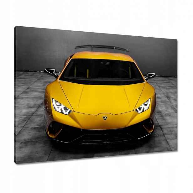 Obrazy 80x60 Žlutý auto Fura
