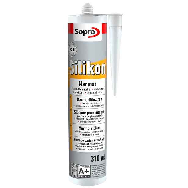 Tmel silikonový Sopro MSI transparentní 310 ml