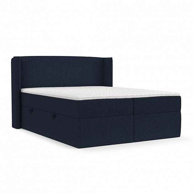 AltaBeds POSTEL BOXSPRING VIVA 160/200 Námořnická modrá