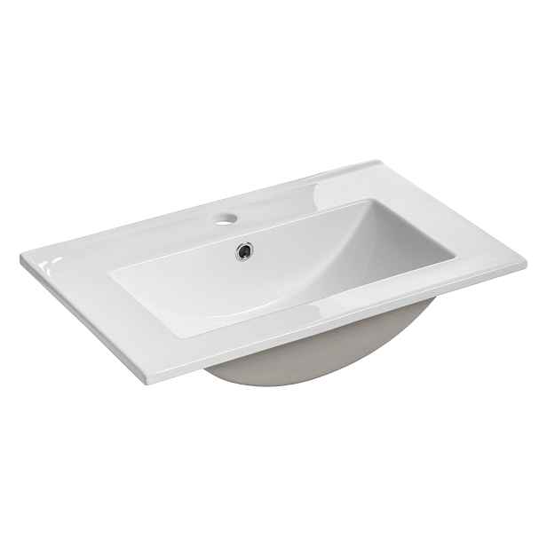ArtCom Keramické umyvadlo CFP DANCE 2060RB/8009 | bílý lesk 60 cm