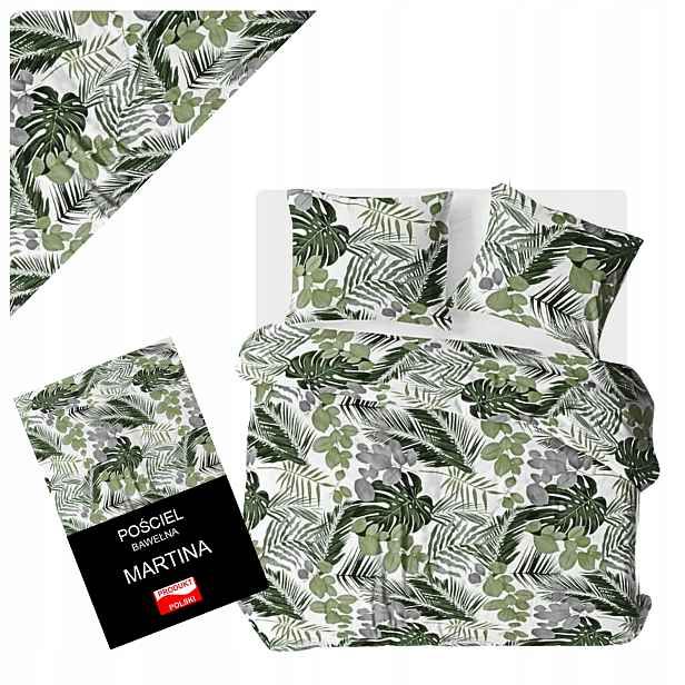 Sada Povlečení 140x200 Bleskový zámek měkký, odolný, pevný v Listu