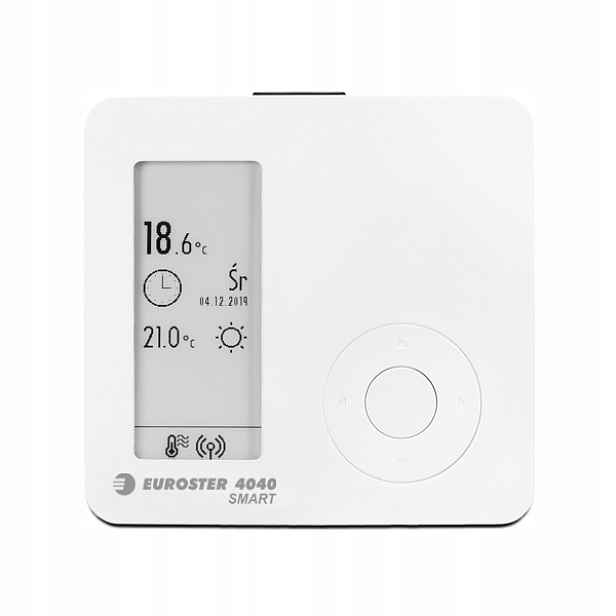 Bezdrátový regulátor teploty Euroster 4040 Smart s WiFi