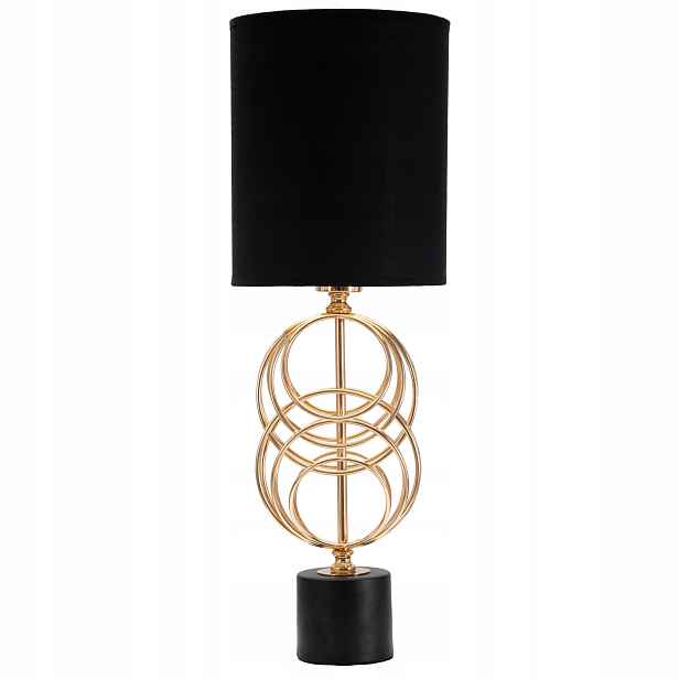 Stolní lampa se zlatým zdobením Circly