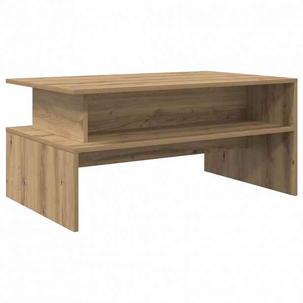 vidaXL Konferenční stolek Artisanový dub 90 x 55 x 42,5 cm