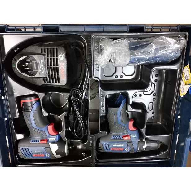 Sada 5 akumulátorových nástrojů L-boxx Bosch 10,8 V-LI