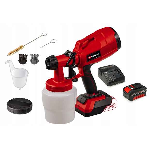 Einhell Pistole Na Malování Tc-sy 18/60Li Sada Akumulátor 4,0AH Pxc 18V