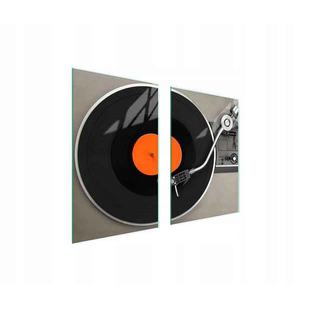 7v1 Skleněná ochranná deska na sporák 65x52 Vinyl