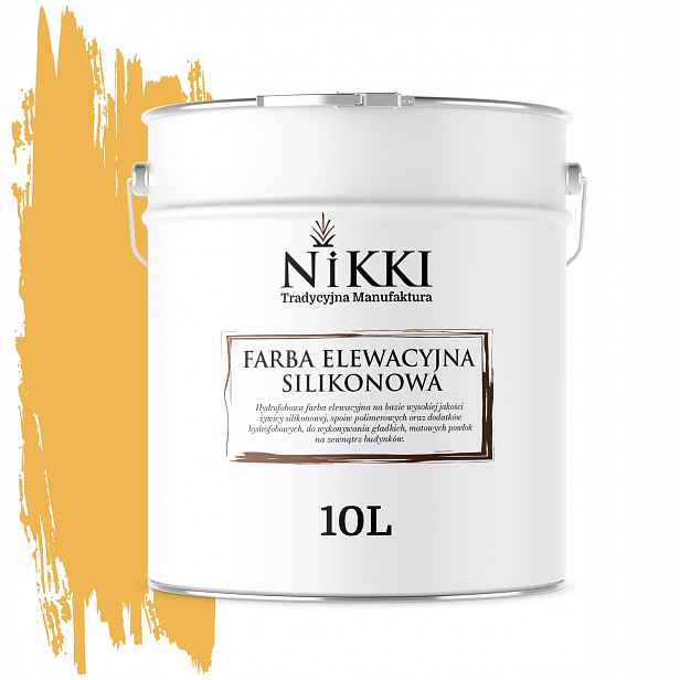 Barva Fasádní omítková barva 10L venkovní Uv Žlutá intenzivní odstíny