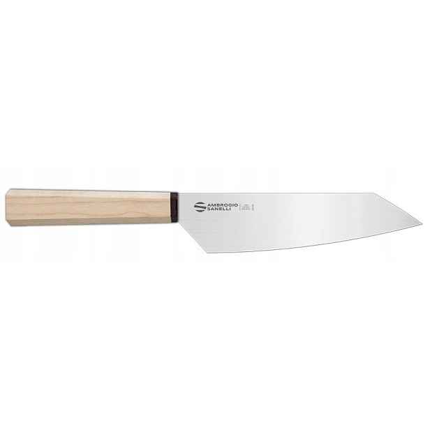 Nůž Santoku Ambrogio Sanelli Hexagon 18 cm na sekání Nerezová Ocel