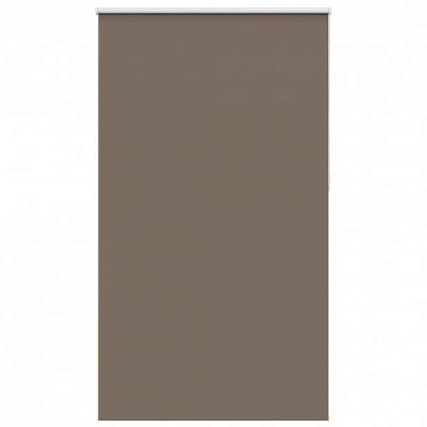 vidaXL Roleta zatemňovací Káva 120x210cm Šířka látky 116,6cm Polyester
