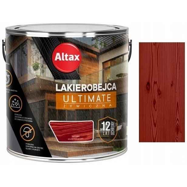 Altax Lakovací Ultimate Pryskyřičná Ochranná A Dekorativní Barva 2,5 L Jatoba