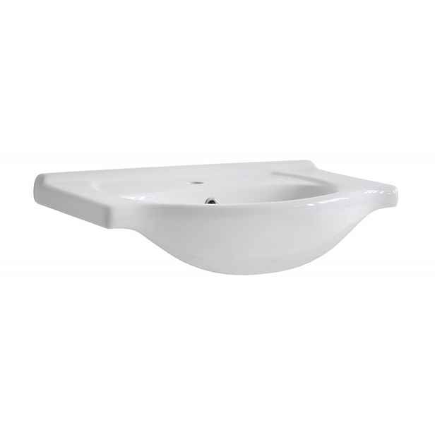 ArtCom Keramické umyvadlo CFP 65 | bílý lesk 65 cm