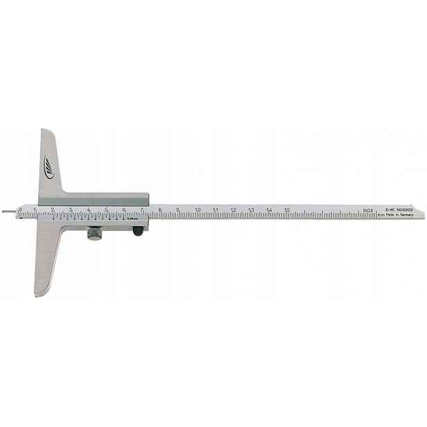 Hloubkoměr s měřicí jehlou z z nerezové oceli 150 mm Hp