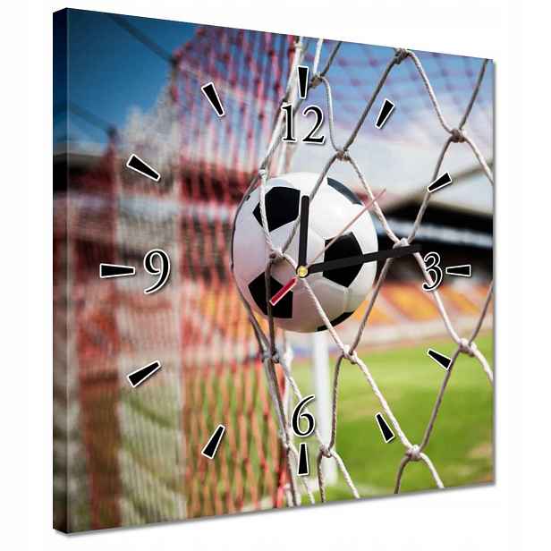 Hodiny 30x30 Gol Branka Fotbal