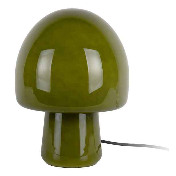 Tmavě zelená stolní lampa (výška 27 cm) Gozar  – Leitmotiv