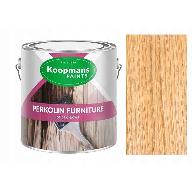 Koopmans Perkolin Furniture Olejové Mořidlo Na Dřevo 600 ML Přírodní 01
