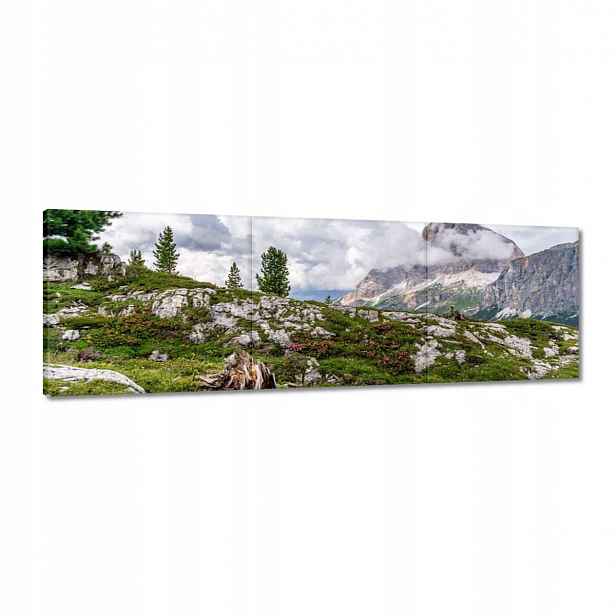 Obrazy 120x40 Horský pohled Krajina