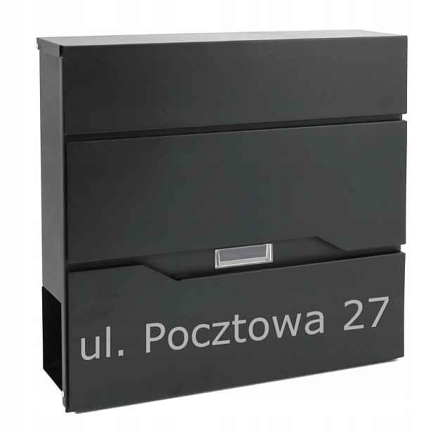 Velká Poštovní Schránka XXL Číslo Domu Různé Vzory