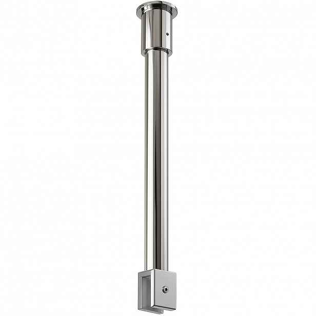 Sprchová vzpěra Onyx - kulatá - vertikální do stropu - chrom - 40 cm