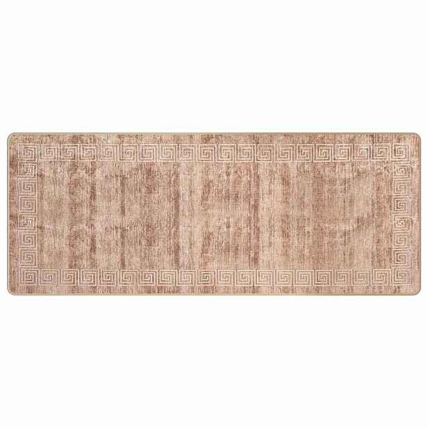 vidaXL Běhoun MARSA Bílá 80 x 200 cm Polyester a PVC