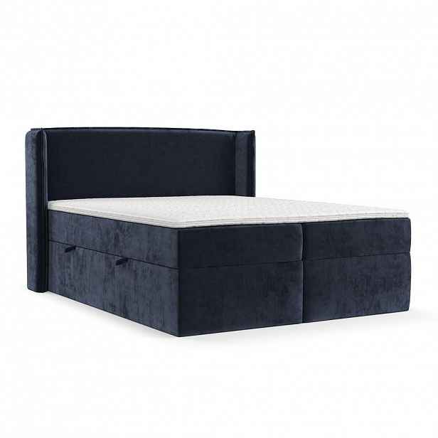 AltaBeds POSTEL BOXSPRING VIVA 180/200 Námořnická modrá
