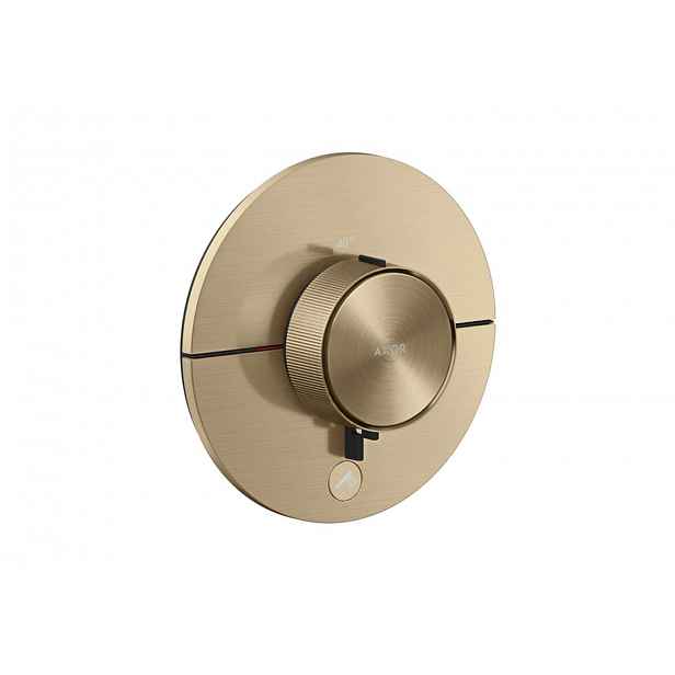 Axor ShowerSelect ID - Termostatická sprchová baterie pod omítku, HighFlow, kartáčovaný bronz 36776140