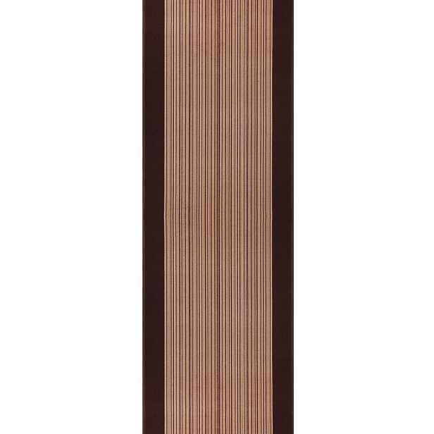 Protiskluzový běhoun na míru Carnaby 41, šíře 67 cm, hnědá, chodba / předsíň, Associated Weavers