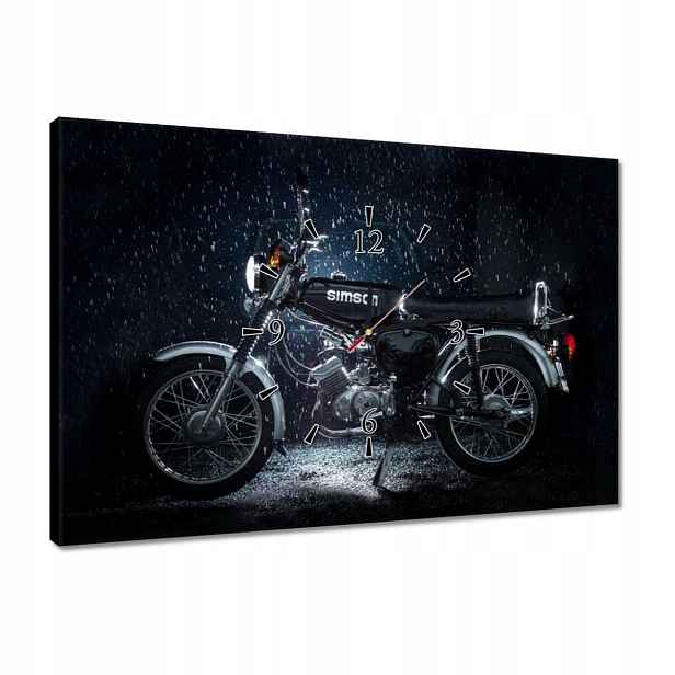 Hodiny 60x40 Simson S51 Čtyřrychlostní Simsonek čtveřice dvousů